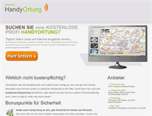 Tablet Screenshot of kostenlosehandyortung.de